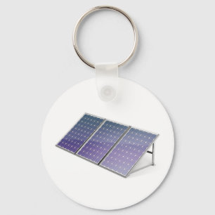 Solar panels key ring