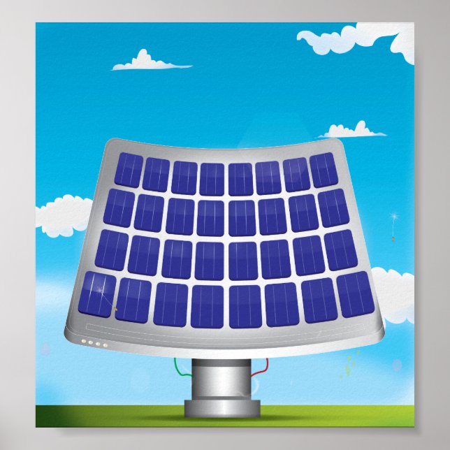 Solar Panels Poster (Front)