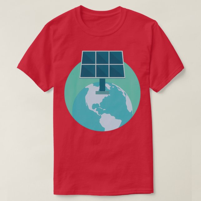 Solar Power designs T-Shirt (Design Front)