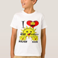 Solar Power Gifts and Promotional Products T-shirt