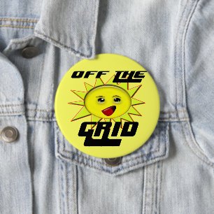 Solar Power Gifts and Promotional Products T-shirt 10 Cm Round Badge