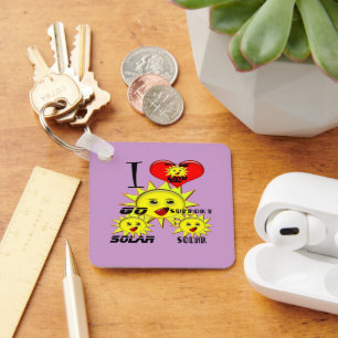 Solar Power Gifts and Promotional Products T-shirt Key Ring