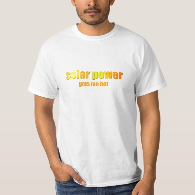 Solar Power Hot! Light Shirts (Front)