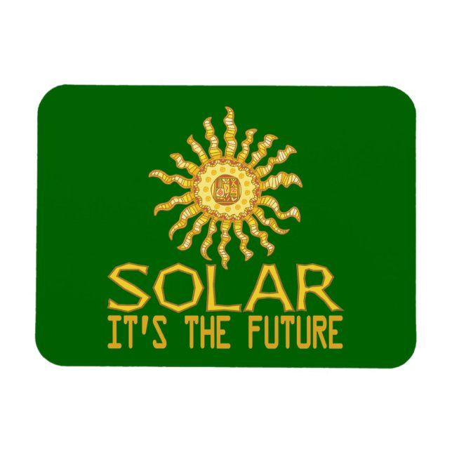 Solar Power Magnet (Horizontal)