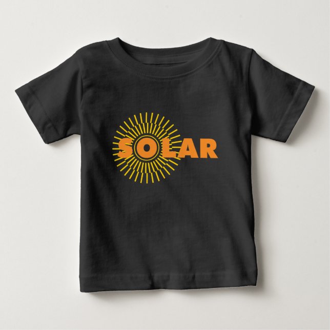 Solar Power Sun Baby T-Shirt (Front)