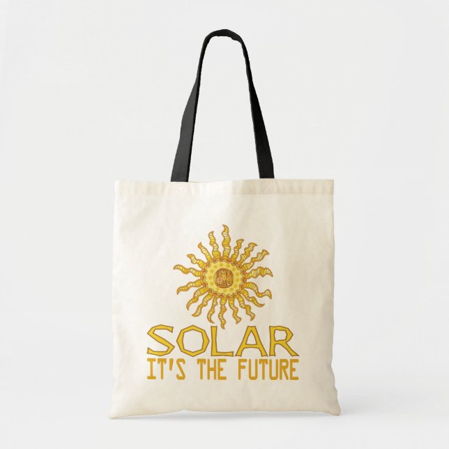 Solar Power Tote Bag (Front)