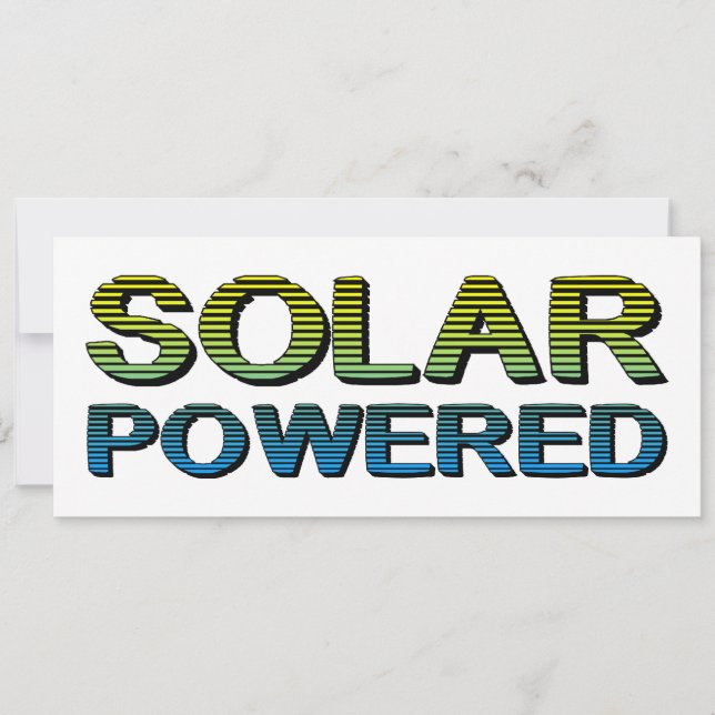 solar powered (Front)