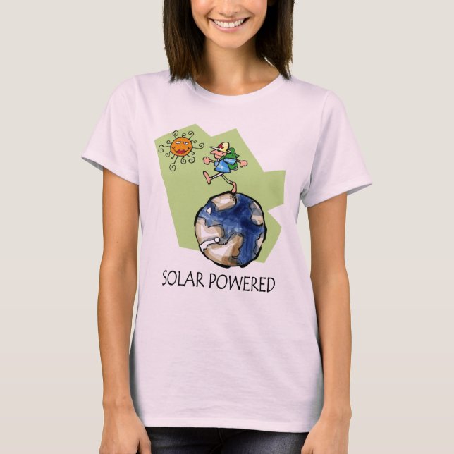 Solar Powered t-shirt (Front)