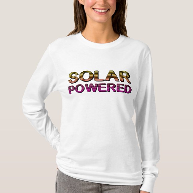 solar powered T-Shirt (Front)