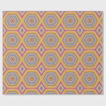 Solar Prism Geometric Wrapping Paper