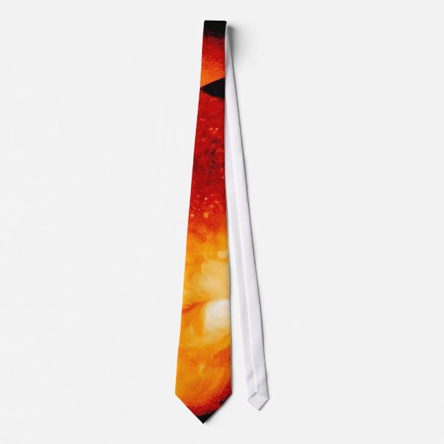 Solar Radiation and Flares Emitted by the Sun Tie (Front)