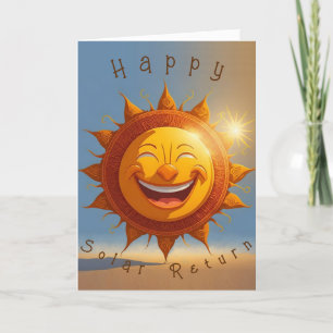 Solar Return Birthday Card