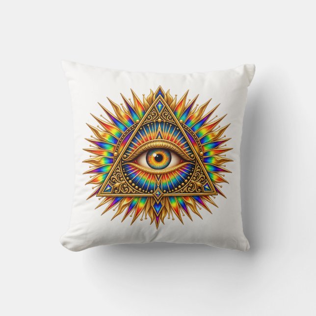 Solar Sentinel Eye Cushion (Front)