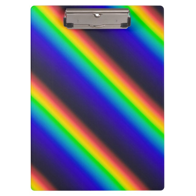 Solar Spectrum Diagonal Clipboard (Front)