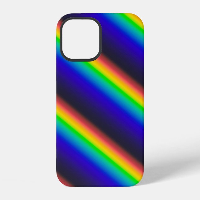 Solar Spectrum Diagonal iPhone Case (Back)
