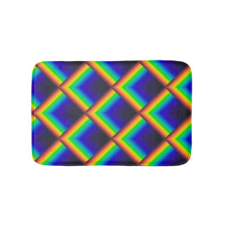 Solar spectrum scales bath mat