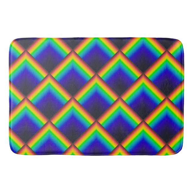 Solar spectrum scales bath mat (Front)