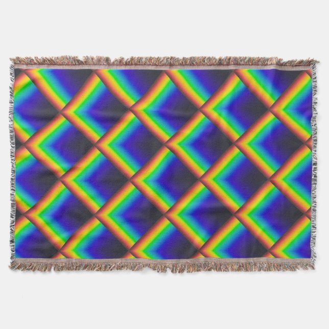 Solar spectrum scales throw blanket (Front)