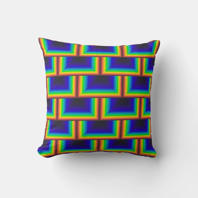 Solar spectrum square scales cushion (Front)