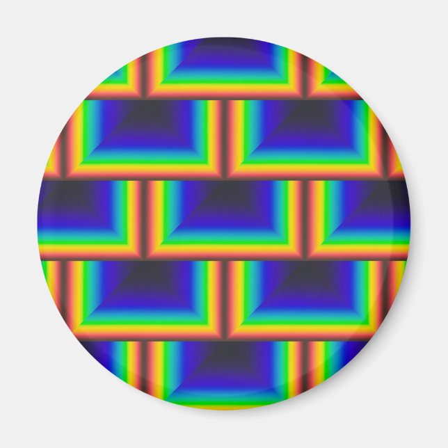 Solar spectrum square scales magnet (Front)