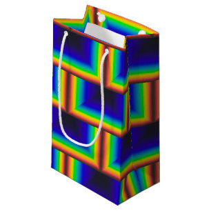 Solar spectrum square scales small gift bag