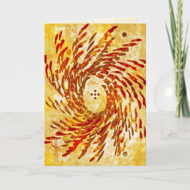 Solar Spin Card (Front)