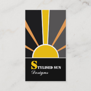 Solar/sun Energy/Power Alternative Sources Business Card