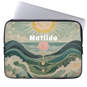Solar Surge Personalised Laptop Sleeve