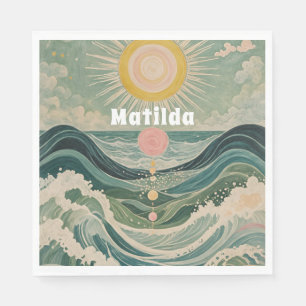 Solar Surge Personalised  Napkin