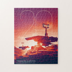 Solar System, 20 Years of Spirit and Opportunity Jigsaw Puzzle