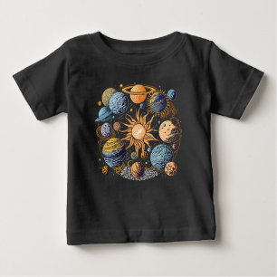 Solar System Baby T-Shirt