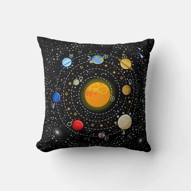 solar system cushion (Front)