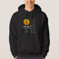 Solar System Dwarf Planets Outer Space Astronaut G