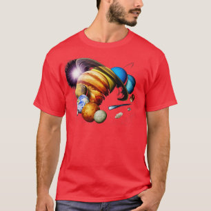 Solar System Galaxy Planets Planetary Universe Out T-Shirt