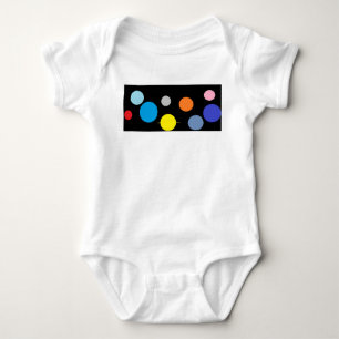 Solar system kids baby bodysuit