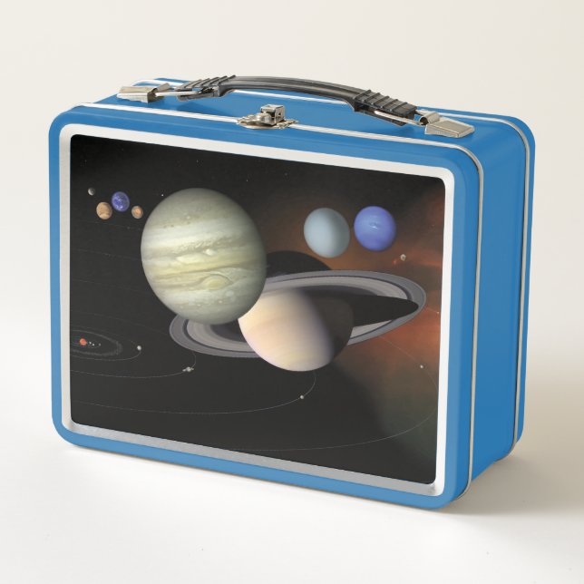 Solar System Metal Lunch Box (Front)