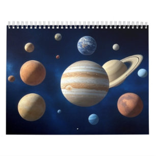 Solar System Montage Calendar