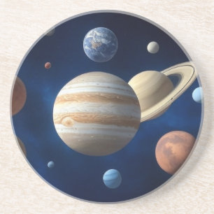 Solar System Montage Coaster
