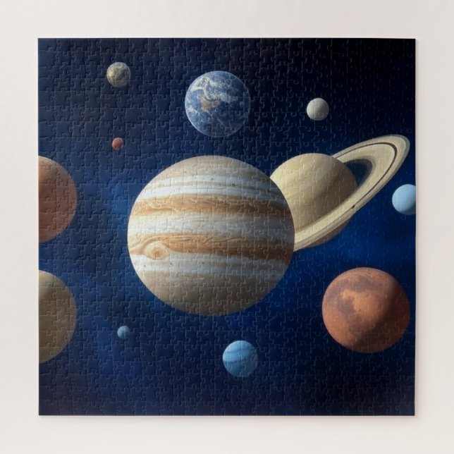 Solar System Montage Jigsaw Puzzle (Vertical)