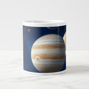Solar System Montage Large Coffee Mug