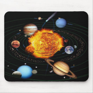 solar system mouse pad
