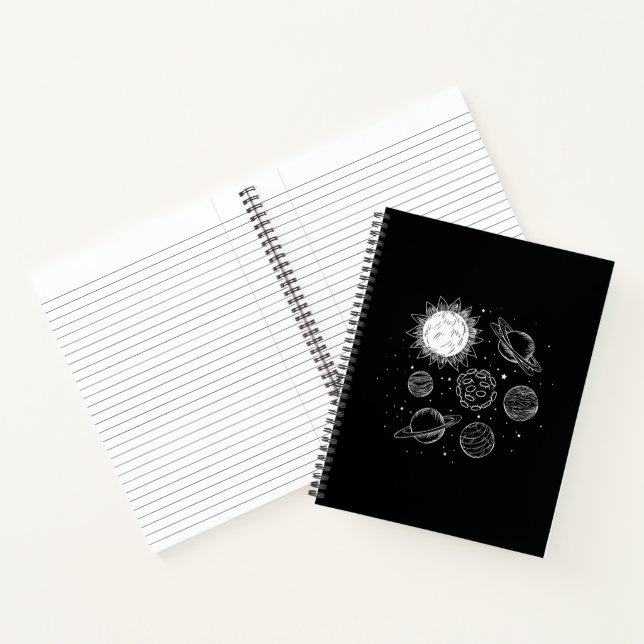 Solar System Notebook (Inside)