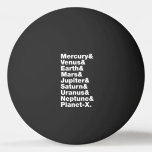 Solar System Ping Pong Ball