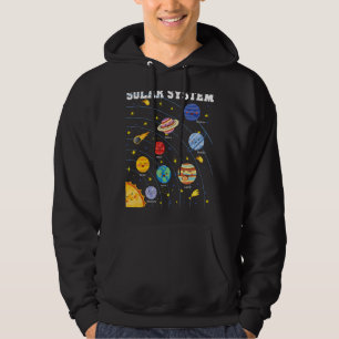 Solar System Planet Science Astronomy Space Matchi Hoodie