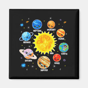 Solar System Planet Space Planets Boys Girls Toddl Magnet