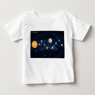Solar System Planets Baby T-Shirt