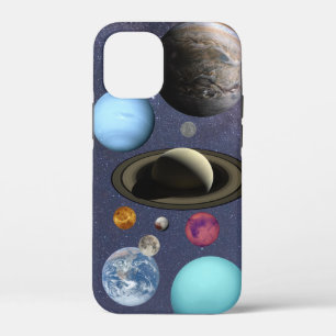 Solar system planets iPhone 12 mini case