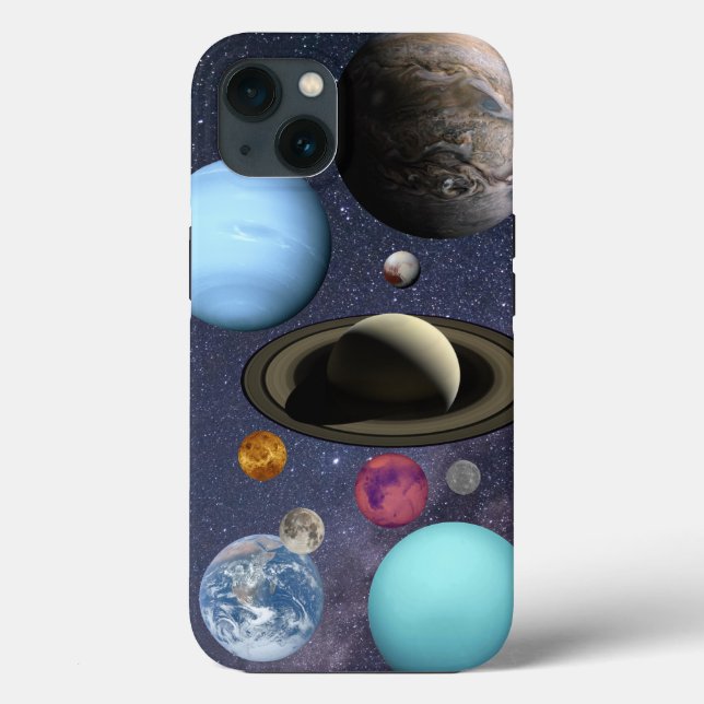 Solar system planets Case-Mate iPhone case (Back)