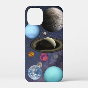 Solar system planets iPhone 12 mini case