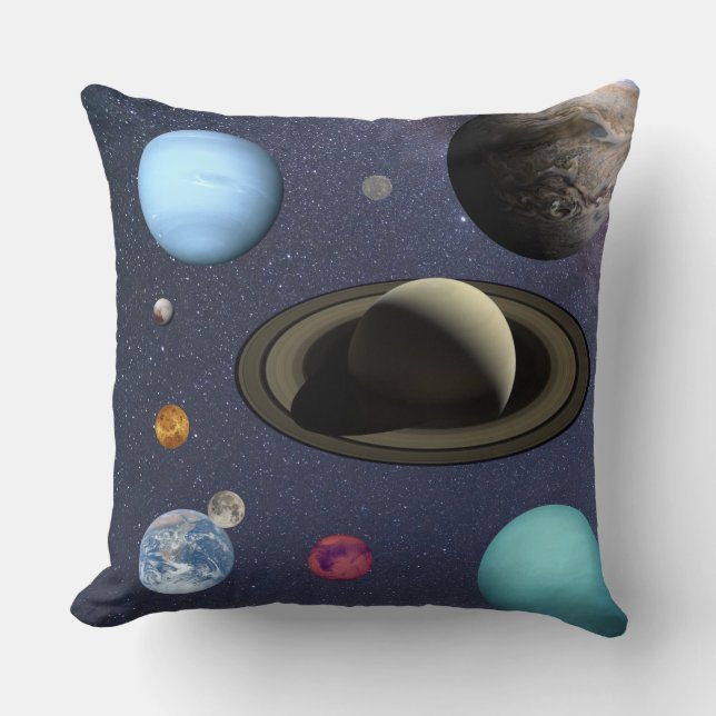 Solar system planets cushion (Front)